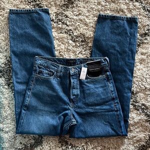 NWT Banana Republic Mid-Rise Loose Stovepipe Jeans Size 27